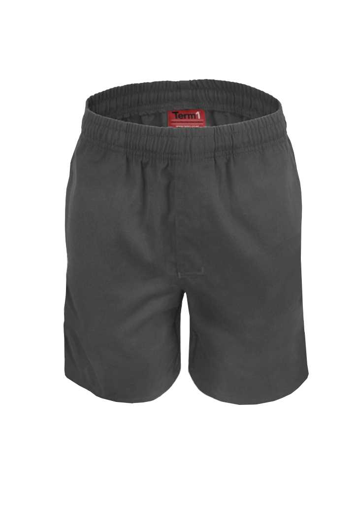 KingsView School Shorts Grey